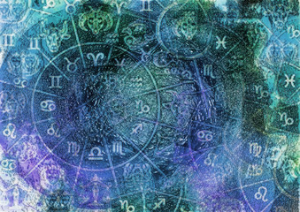 Astrology Horoscope Pattern Texture Background , Graphic Design
