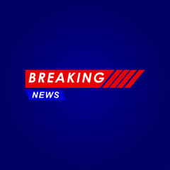 Breaking News Vector For Badge Information