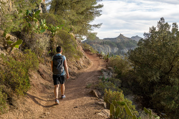 Naklejka premium Kanaren La Gomera Kanarische Inseln