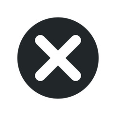 Obraz premium Cancel, cross icon