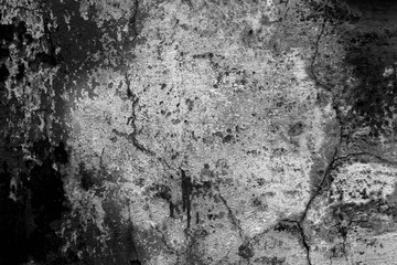 Abstract black background. Black stucco texture. Dark rough surface.