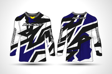 Long sleeve t-shirt sport motorcycle, motocross, mtb jersey