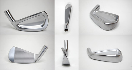 Golf Club Irons Heads in varieties point of view.