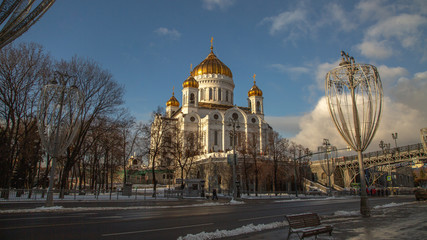 Christ the Saviour Cathedral in Moscow