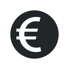 Euro coin icon