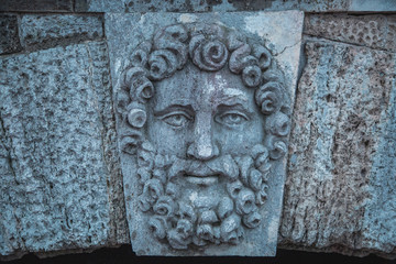 Face sculpture men
