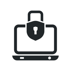 Obraz premium Internet shield icon