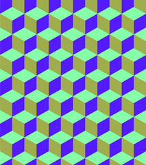 Toxic style pattern cube background