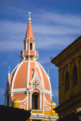 view of Cartagena colombia cathedral