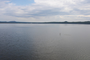 The lake Borovoe - Northern Kazakhstan, Natonal park Burabay stone sculprure