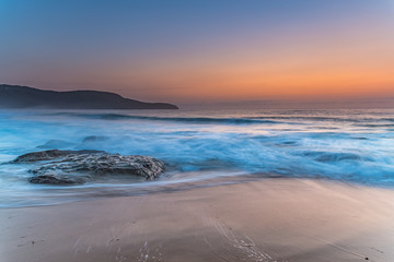 Pretty Pastel Summer Sunrise by the Sea
