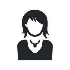 Business woman icon