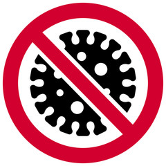 Corona virus (covid-19 ) / flu / influenza prevention vector icon illustration