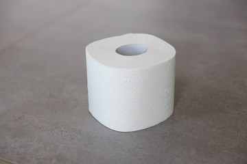 Eine Rolle Klopapier