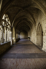 Old castle interior