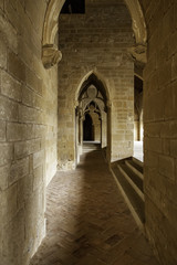 Fototapeta na wymiar Old castle interior