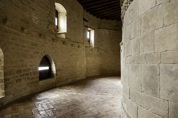 Obraz premium Old castle interior