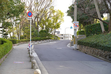 関西大学周辺　道路