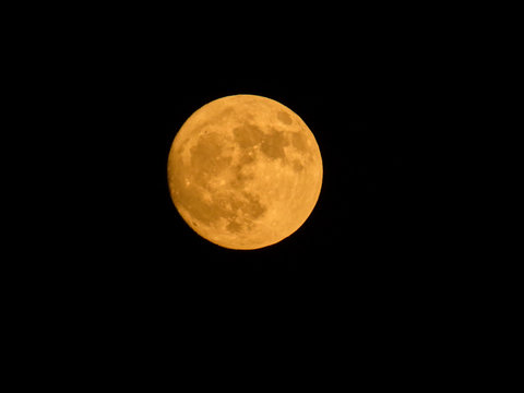 Photo of a beautiful full moon