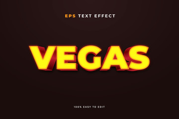 Neon Vegas text effect