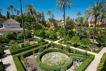 Jardin du Real Alcázar de Sevilla