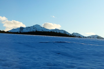 Abend in den Ennstaler Alpen