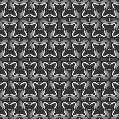 Abstract Background Vector | Modern Texture Geometric | Black And White Pattern | Seamless Wallpaper For Interior Design