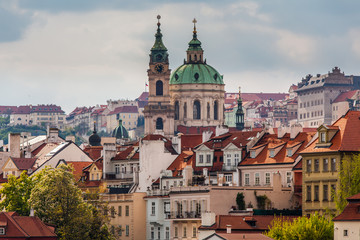 View of the city of Prague