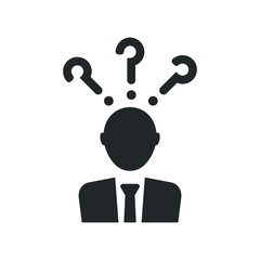 Business question icon