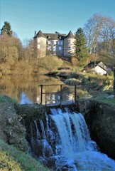 Fototapeta na wymiar Château de Blanchefort à Lagraulière (Corrèze)
