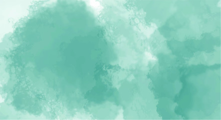 Blue watercolor background for your design, watercolor background concept, vector.