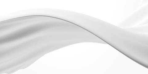 White abstract liquid wavy background