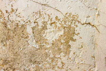 corrupted surface from old plaster wall as a textured background