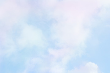 Fototapeta premium blue sky and white clouds