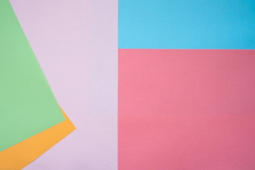 The different colored leaves on a light background. School accessories. Preparing a child for school.