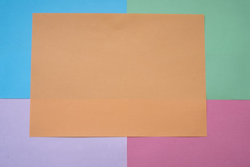 The different colored leaves on a light background. School accessories. Preparing a child for school.