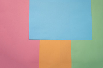 The different colored leaves on a light background. School accessories. Preparing a child for school.