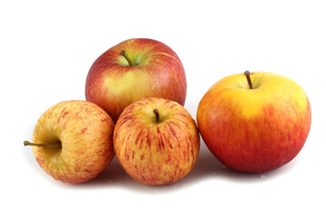 Different color apples