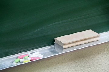 chalkboard  in school