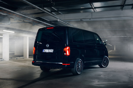 Multivan in the underground parking