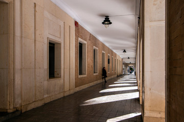 Streets of Huelva city