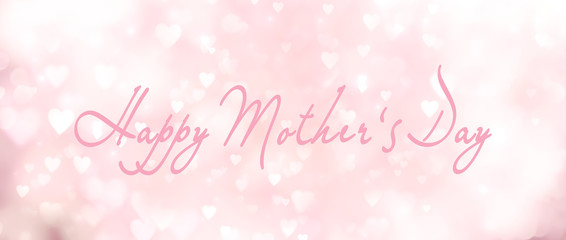 happy mothers day background banner
