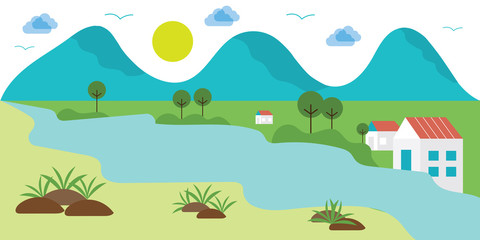 Natural Landscape Background