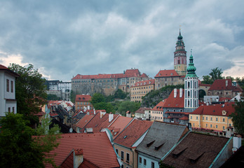 Fototapeta premium A walk through the fabulous city of Cesky Krumlov