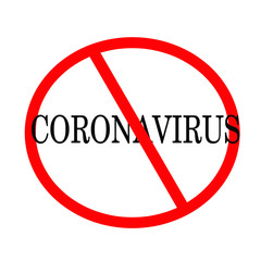 stop coronavirus  covid 19 illustration vector