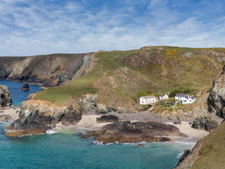 Kynance Cove on the South West Coast Path, Cornwall