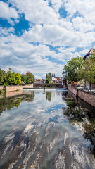 Fototapeta premium Max bridge over the Pegnitz river, Nuremberg