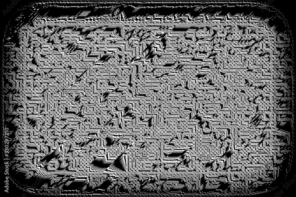 Poster stylish abstract image for your creative design of layout. backdrop with black and white pattern. co