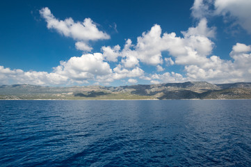 Obraz premium The coast of Mediterranean sea