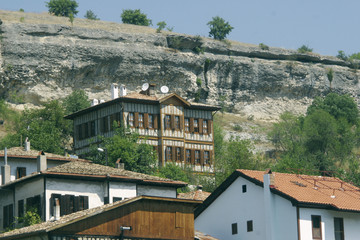 Historical buildings from the old town of Kastamonu